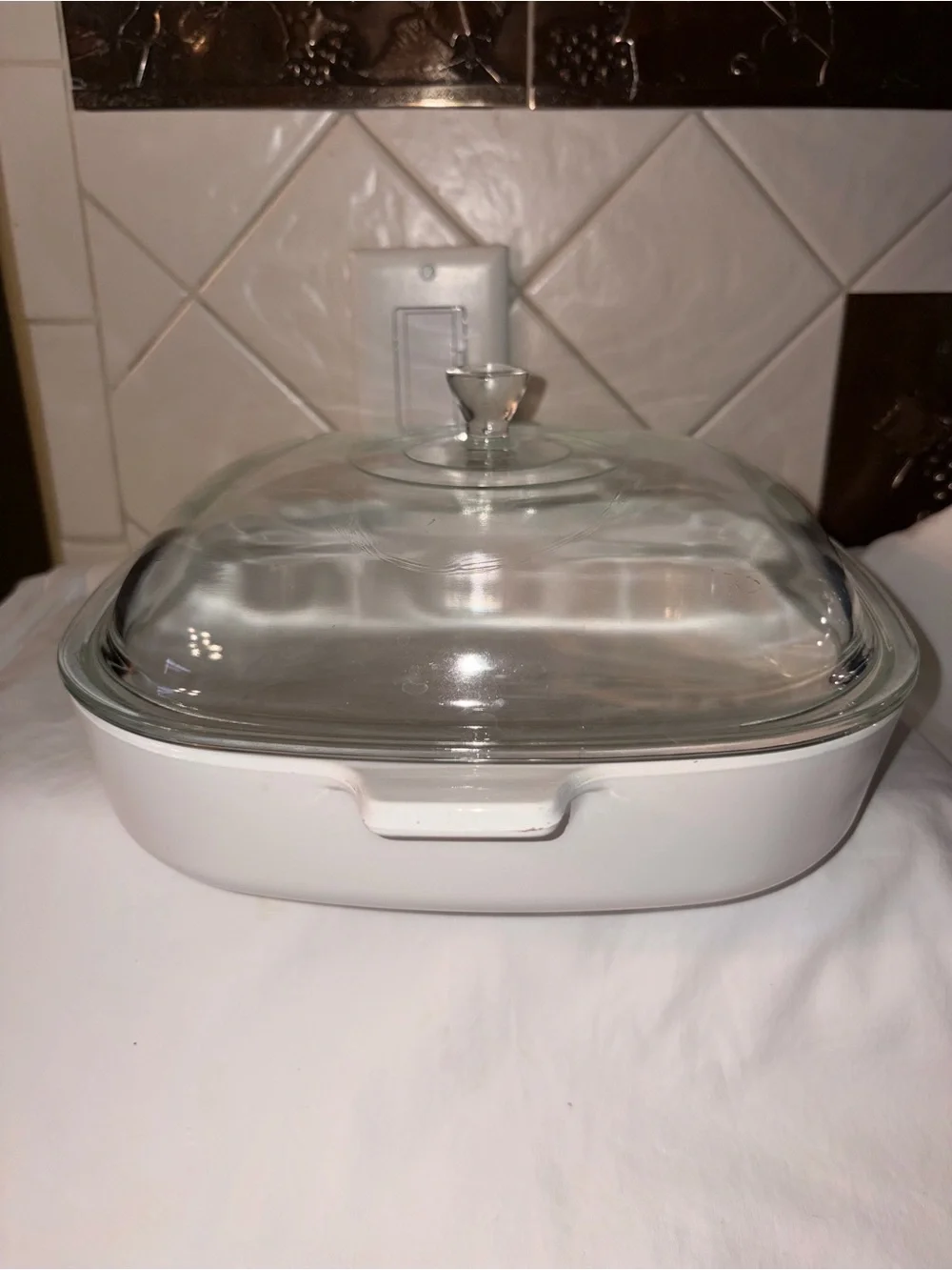 Vintage Corning Ware Cornflower P-16-B 10” Casserole & Lid